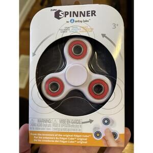 Zuru Original Fidget Spinner Pack of 1-Pineapple White/Red